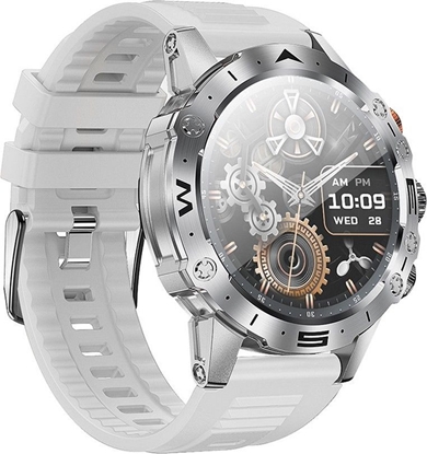 Attēls no Smartwatch Hoco HOCO smartwatch z funkcj rozmowy Y20 srebrny