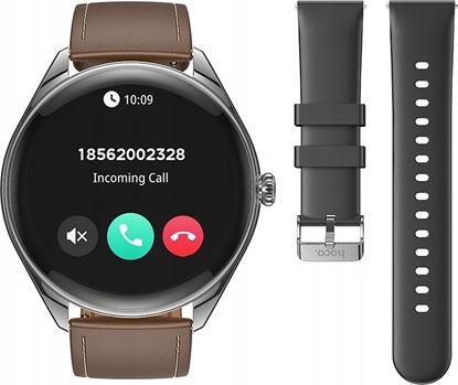 Attēls no Smartwatch Hoco Y22 Brzowy  (6942007628983)