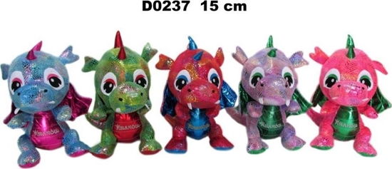 Picture of Smok "Kraków" byszczcy 15cm MIX