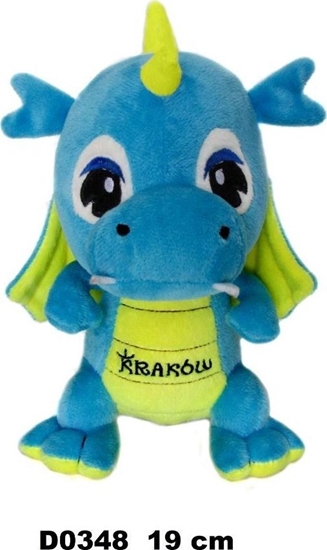 Picture of Smok "Kraków" bkitny óty 19cm