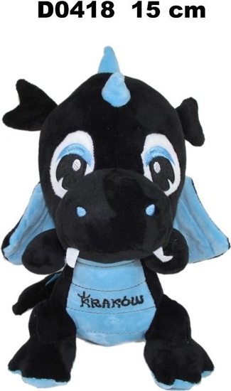 Picture of Smok "Kraków" czarny niebieski 15cm