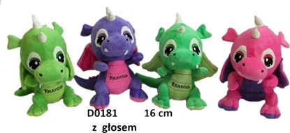 Attēls no Smok "Kraków" z gosem 15cm MIX