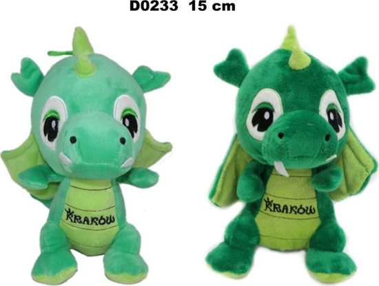 Picture of Smok "Kraków" zielony 15cm MIX