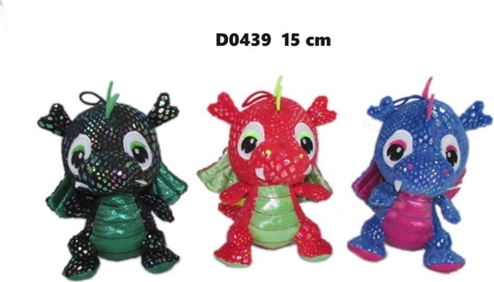 Изображение Smok byszczcy 15cm MIX