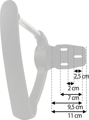 Изображение Sofotel podokietniki do fotela Sydney II czarne