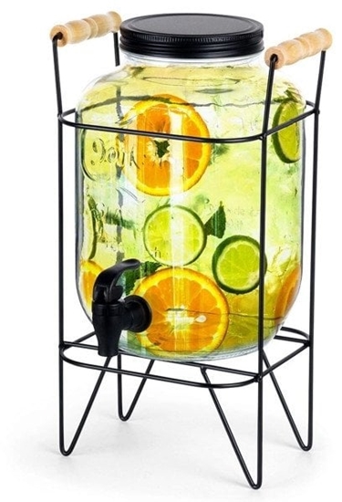 Picture of SÓJ SZKLANY 4,2l DO NAPOJÓW Z KRANIKIEM I STOJAKIEM 139600