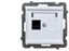 Picture of SONATA Gniazdo komputerowe pojedyncze, kat. 5e MMC biay mat GPK-1R/K/m/75