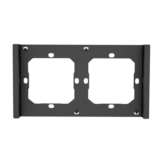 Picture of Sonoff Frame for switch M5 80 double 2-fold SONOFF M5-2C-80-F (graphite/black)
