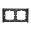 Picture of Sonoff Frame for switch M5 80 double 2-fold SONOFF M5-2C-80-F (graphite/black)
