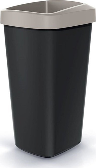 Picture of Sourcing KEDEN COMPACTA Q 25L WASTE BIN - SMOOTH GRAY