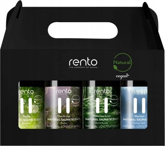 Изображение Sourcing Zestaw zapachów do sauny RENTO 4 × 100 ml