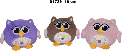 Attēls no Sowa zegar 16cm MIX