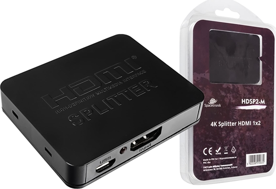 Picture of Spacetronik Rozganik mini HDMI 1x2 HDSP2-M 1/2