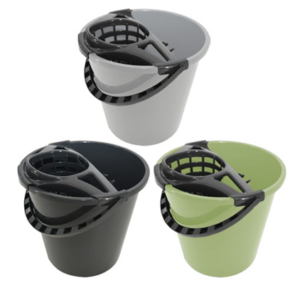 Изображение Spainis ar nospiedēju 10l apaļš (24)