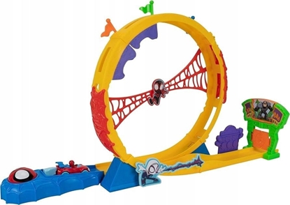 Attēls no SPIDEY SPIDEY AMAZING METALS SUPER LOOP TRACK SET