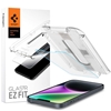 Изображение Spigen - Spigen Glas.tR EZ Fit Tempered Glass for iPhone 13 / 13 Pro / 14 / 16e