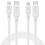 Attēls no SPIGEN DURASYNC MFI LIGHTING CABLE 2-PACK 100CM WH