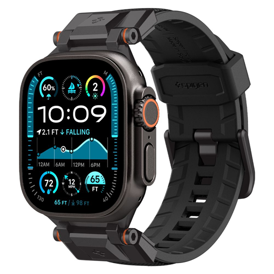 Изображение SPIGEN futera DURAPRO ARMOR do APPLE Watch 6/7/8/9/10/SE/ULTRA 1/2 (44/45/46/49 mm) black