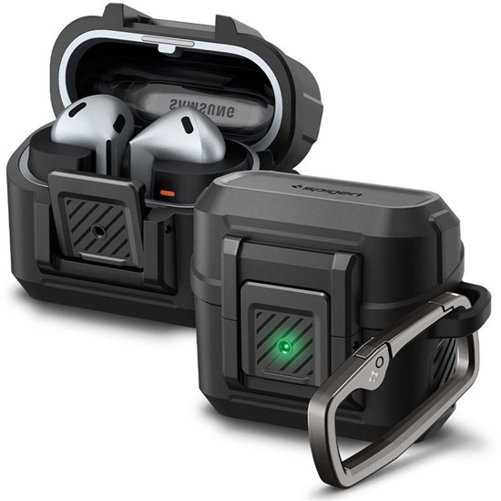 Изображение Spigen Lock Fit , matte black - Samsung Galaxy Buds 3 Pro/3