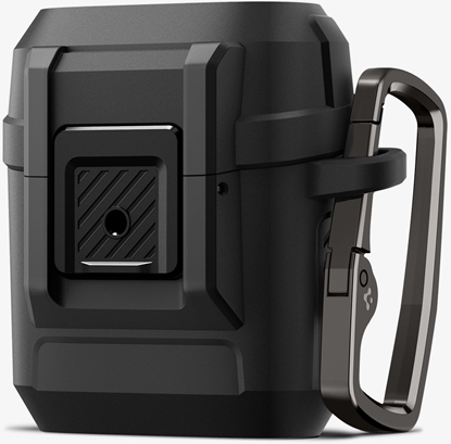 Изображение Spigen Lock Fit, matte black - Google Pixel Buds 2a