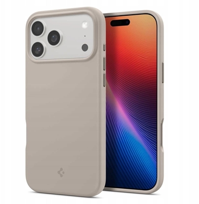 Attēls no SPIGEN SILICONE FIT MAG MAGSAFE IPHONE 17 PRO MAX STONE