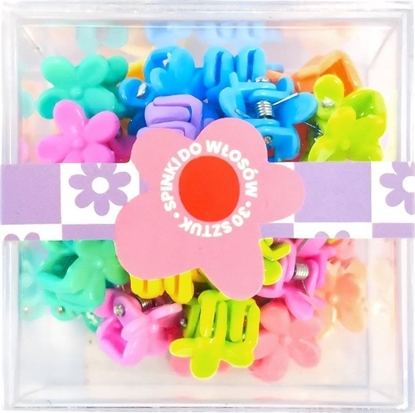 Picture of Spinki do wosów kwiatki 30szt