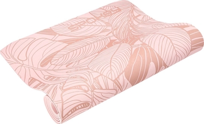 Изображение Spokey Mata treningowa Leaf 183 cm x 61 cm x 0.4 cm róowa