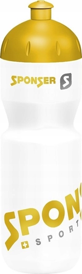 Picture of Sponser Bidon SPONSER NET white / gold 750 ml (NEW)