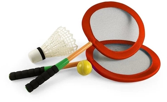 Изображение Spring Summer Jumbo badminton set 2 asst. asortyment