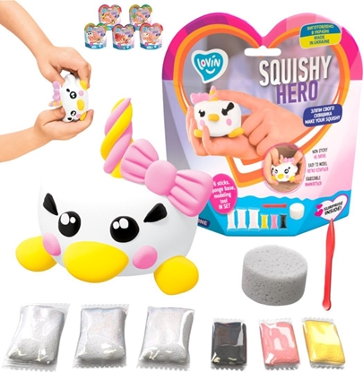 Picture of Squishy Zestaw z lekka plastelina MIX 70163