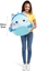 Picture of Squishmallows P24 Melinda Cat Fish pluszak 50 cm