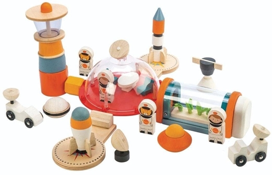 Picture of Stacja kosmiczna drewniana ycie na Marsie