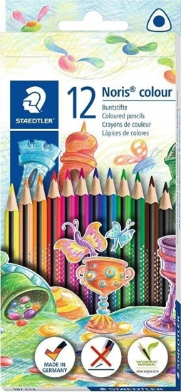 Picture of Staedtler Kredki trójktne Noris Colour 12 kolorów STAEDTLER