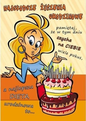 Attēls no Stamp Karnet Comic B6 + koperta wzór nr 05 Urodziny