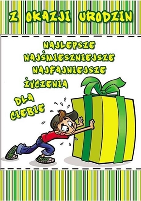 Attēls no Stamp Karnet Young B6 + koperta wzór nr 014 Urodziny