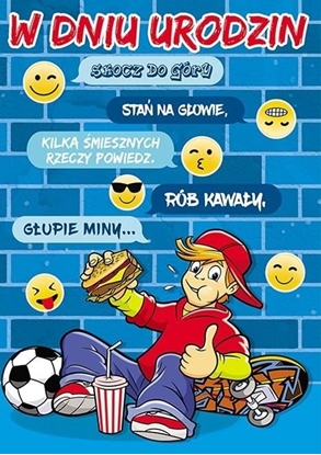 Attēls no Stamp Karnet Young B6 + koperta wzór nr 023 Urodziny