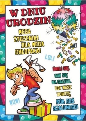 Attēls no Stamp Karnet Young B6 + koperta wzór nr 027 Urodziny