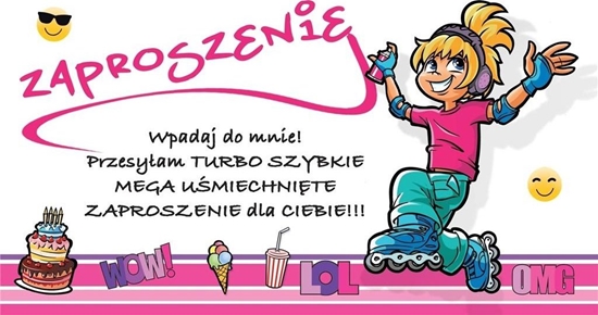 Picture of Stamp Zaproszenia Young nr 13 (opakowanie 10 szt)