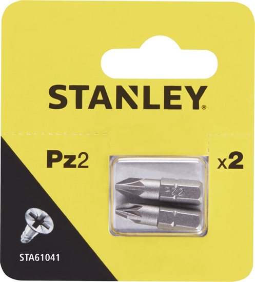 Изображение Stanley Kocówki wkrtakowe PZ2x25mm 2szt. (STA61041)