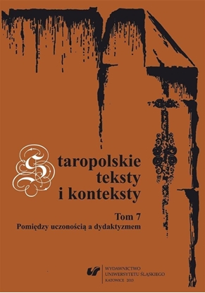 Изображение Staropolskie teksty i konteksty T.7