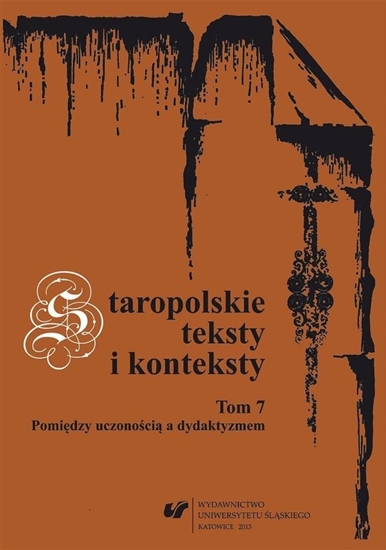 Изображение Staropolskie teksty i konteksty T.7