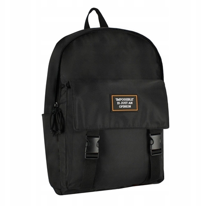 Attēls no Starpak Plecak modzieowy Just Black 22l