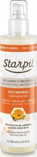 Изображение Starpil Gelis prie depiliacij Starpil Refreshing Moisturizing Gel, su medetkomis, 200 ml
