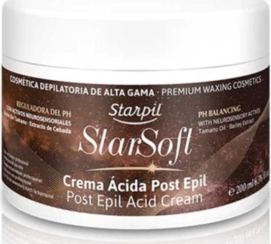 Picture of Starpil Rgtinis kremas po depiliacijos Starpil StarSoft Post Epil Acid Kreminis, ypa jautriai odai, 200 ml