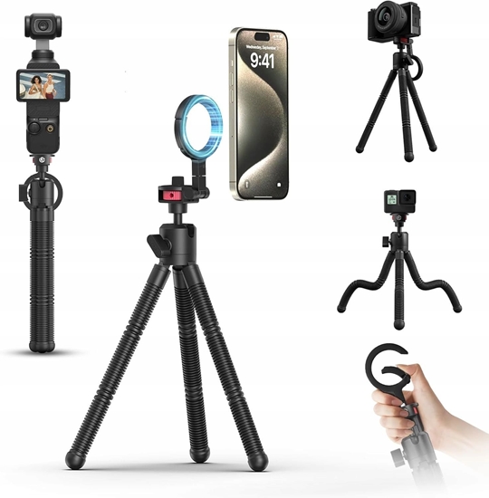 Picture of Statyw Magnetyczny Elastyczny Do Telefonu Iphone Magsafe + 1/4" / Ulanzi / Mt30