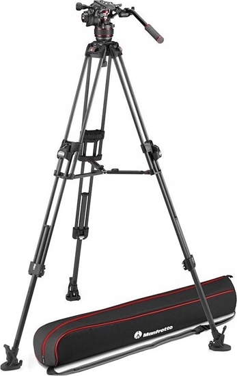 Изображение Statyw Manfrotto Zestaw 645 Carbon Fast Twin +gowica 608 rod
