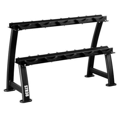 Attēls no Statīvs STR38 DOUBLE LEVEL DUMBBELL RACK HMS