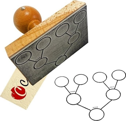 Picture of Stempel drzewko matematyczne