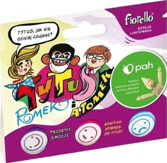 Picture of Stempelki Emocje Tytus 3szt FIORELLO