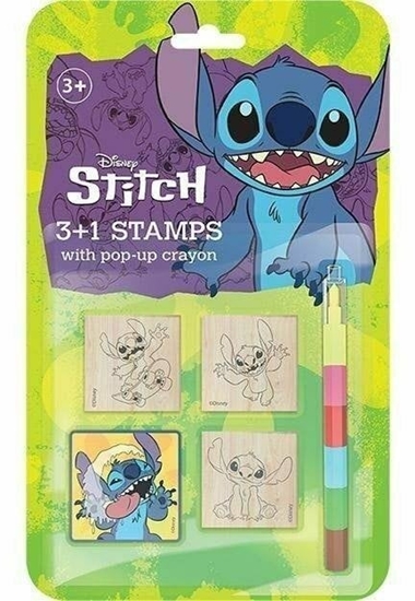 Picture of Stemple 3+1 z kredkami Lilo&Stitch